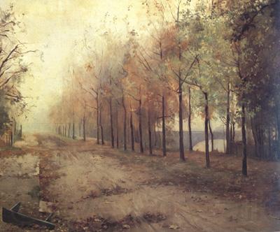 Mariia Konstantinovna Bashkirtseva Autumn (nn02) France oil painting art
